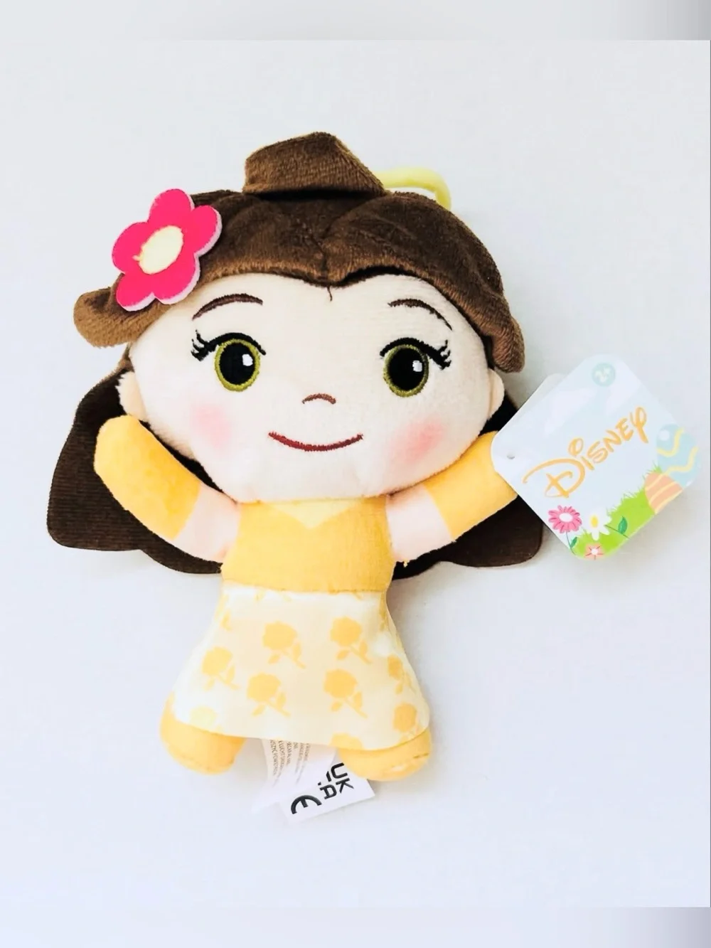 ⭐️5 For 25⭐️ Disney Princess Easter Clip-On Belle Plush